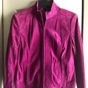 100% Suede leather jacket